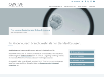 OVA IVF Clinic Zurich
